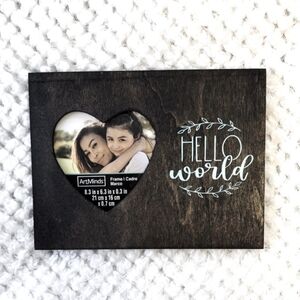 Handcrafted Baby Picture Frame